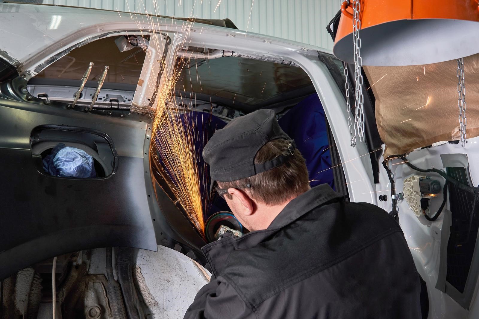 Car Frame Bent In Accident